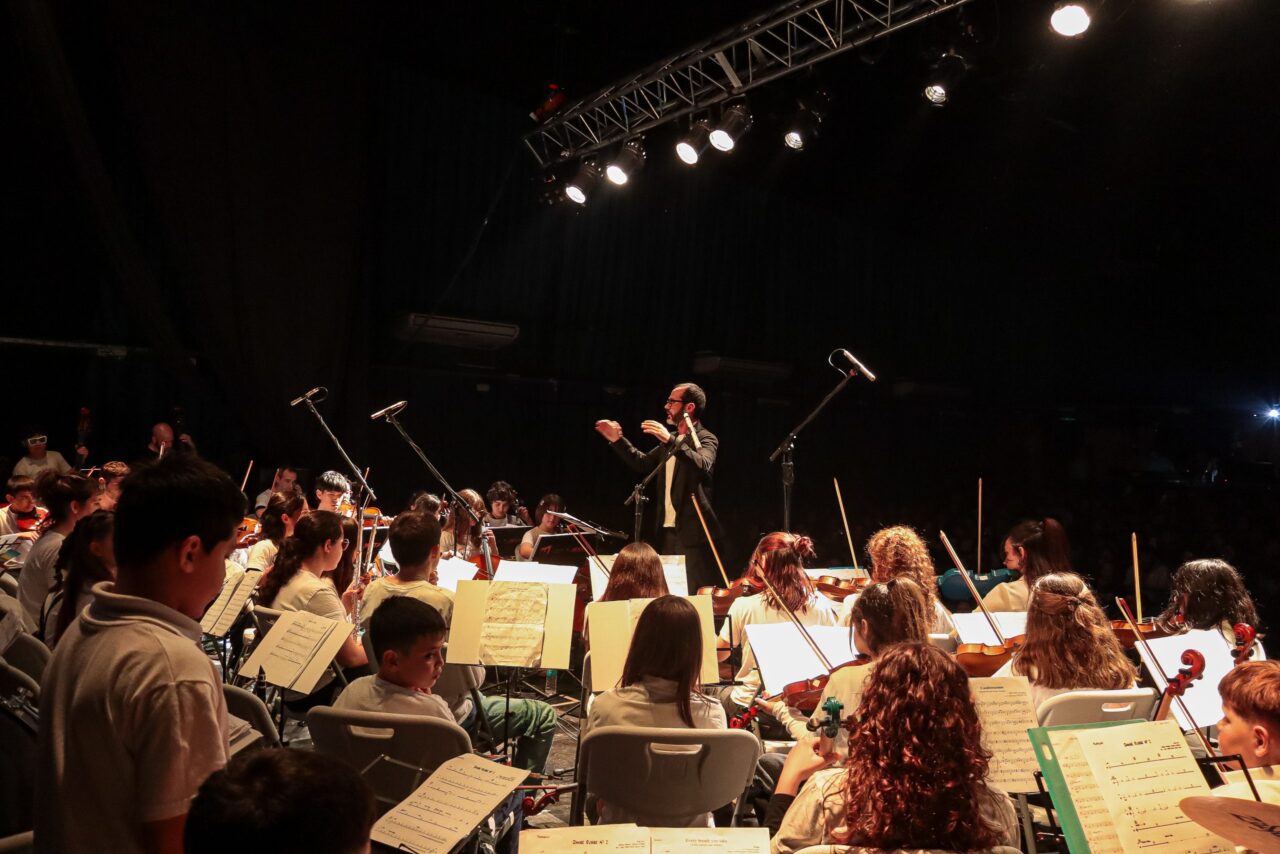 La orquesta escuela celebró su tercer aniversario