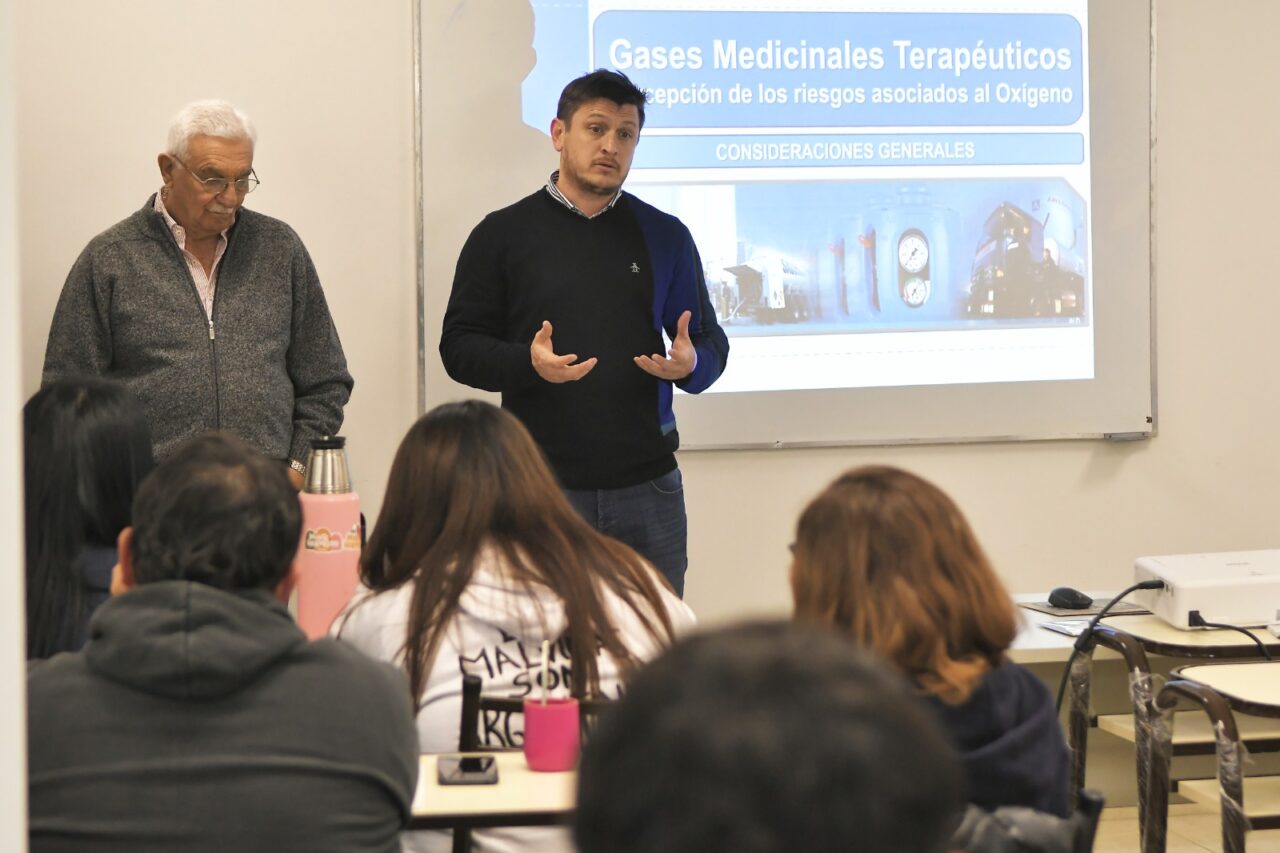 Salud + educación: se llevó a cabo la capacitación sobre uso seguro de gases medicinales terapéuticos